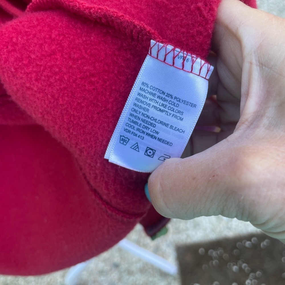 Nautica Bold Red Sweatshirt - Picture 7 of 9